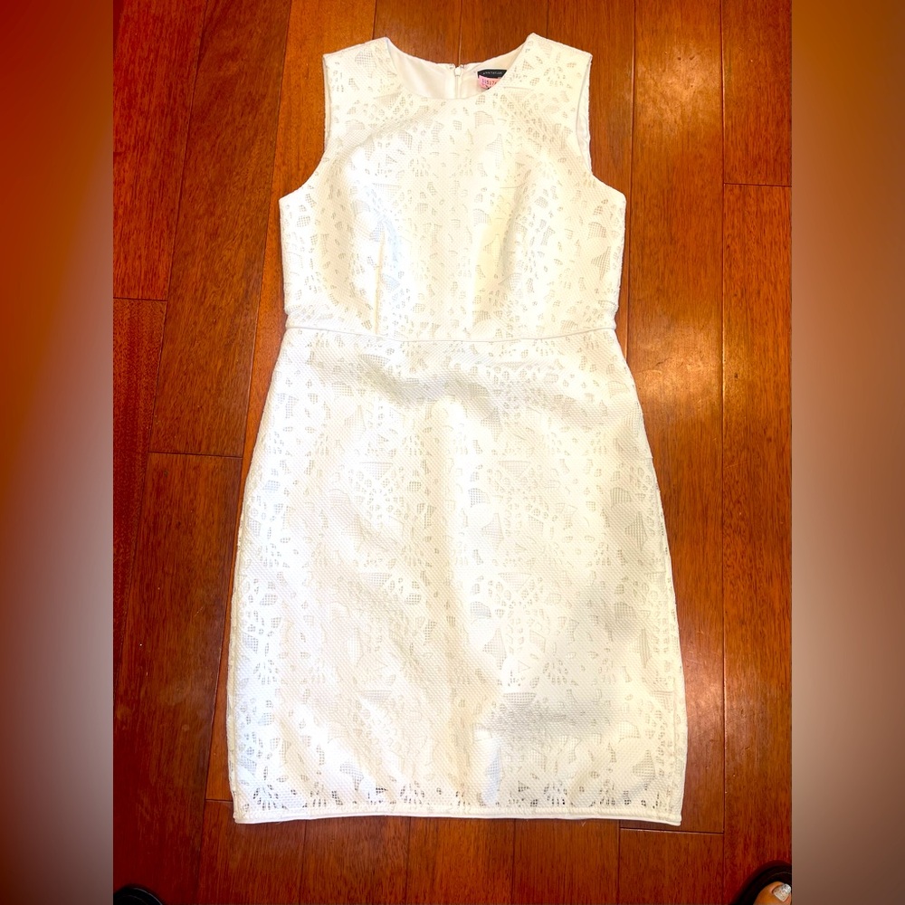Ann Taylor  White Dress